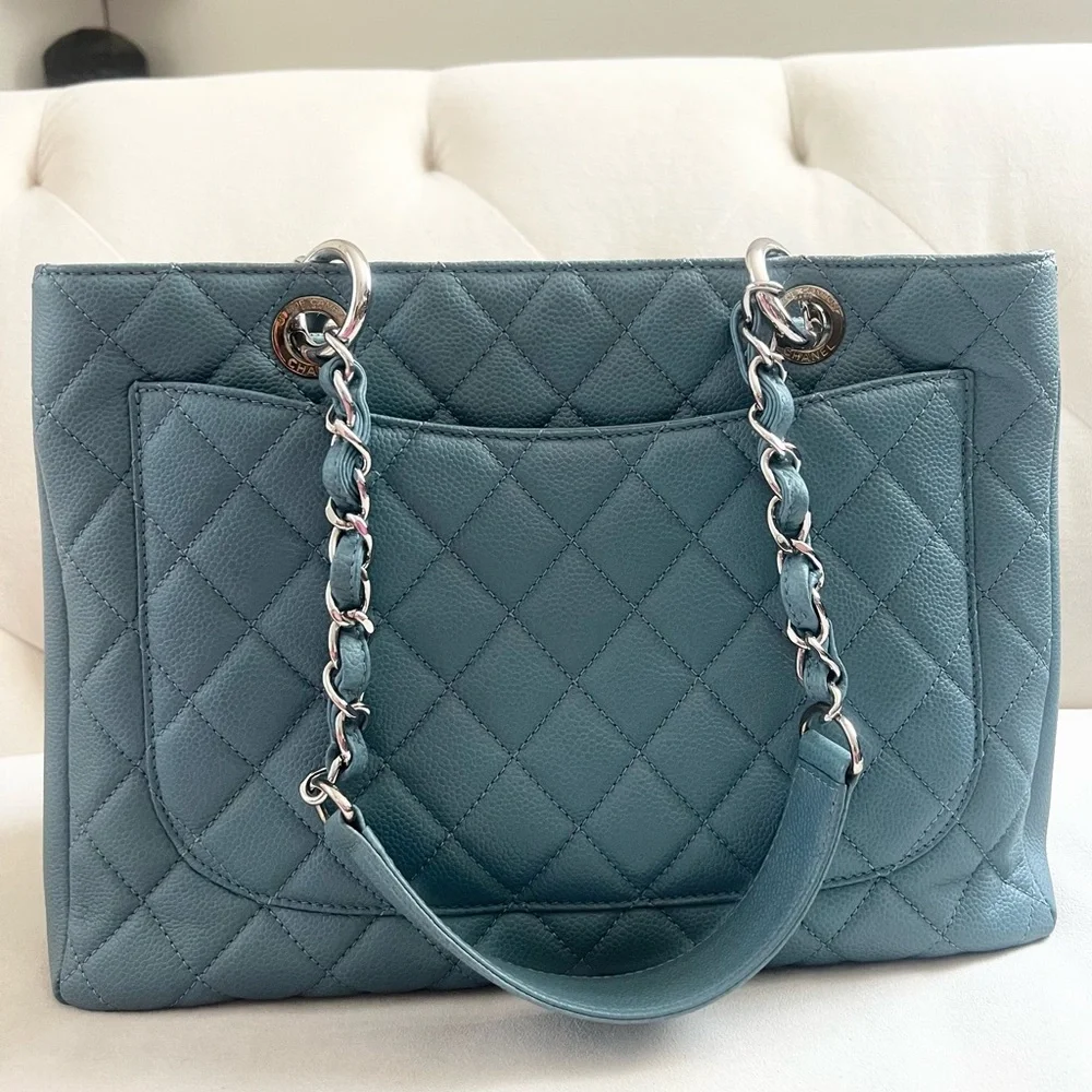 Rare🔥Chanel Classic Caviar Timeless CC GST Grand Shopping Tote - Picture 5 of 15